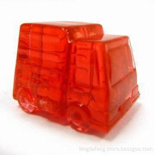 Transparent Toy Car with Fixed Wheels, Suitable to Use as Children Toy or as Decoration